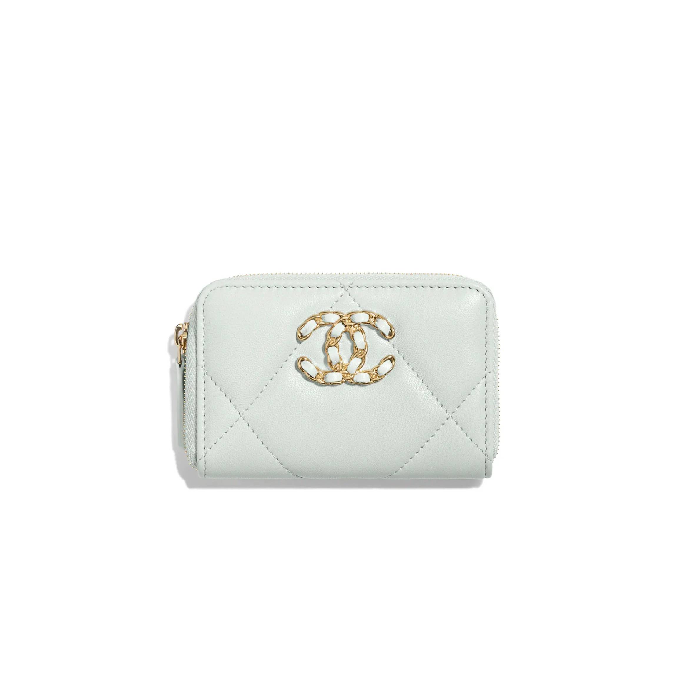 CHANEL 19 ZIPPED COIN PURSE AP0949 B04852 NN268 (11*7.5*2cm)